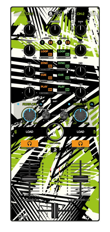 Reloop Mixtour Skin Spike Green